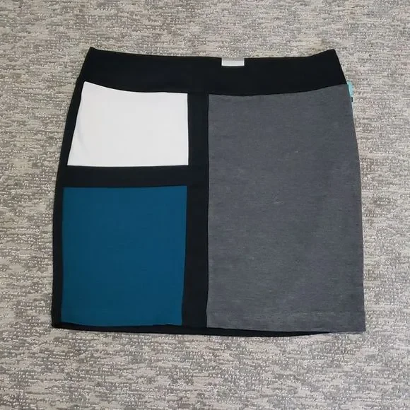 Maurices brand color block skirt - Picture 4 of 10